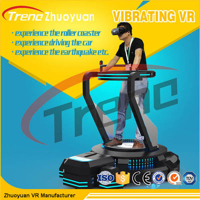 Video Game VR Theme Park Simulator With Spring Vibration Platform