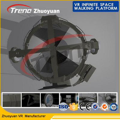 220 V Space Walk VR Theme Park Simulator With 360 Degree HTC / Vive Glasses