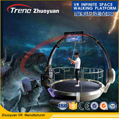 2 Player Outdoor Amusement Park 9D VR Simulator With Immersive VR Gaming Experience