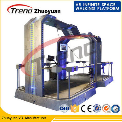 Full Automatic Touch Screen VR Space Walk 2 Handles With 360° VR HTC Glasses