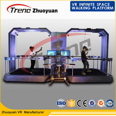 Full Automatic Touch Screen VR Space Walk 2 Handles With 360° VR HTC Glasses